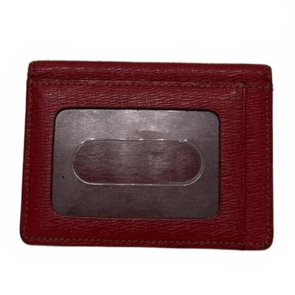 Vintage Red Burberry's Card Holder- EUC - Picture 2 of 6